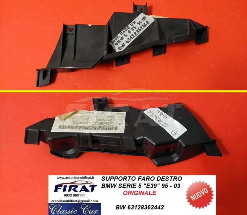 SUPPORTO FARO BMW SERIE 5 E39 DX (63128362442)